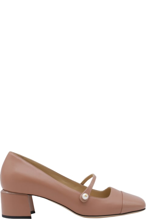 أدوات منزلية Jimmy Choo Camel Leather Pumps
