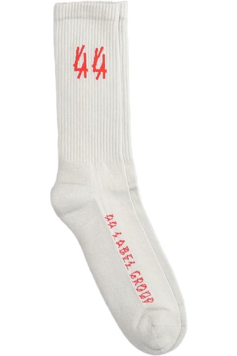 Underwear for Men 44 Label Group Socks In Grey Cotton