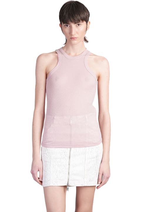 HALFBOY Clothing for Women HALFBOY Tank Top In Rose-pink Modal
