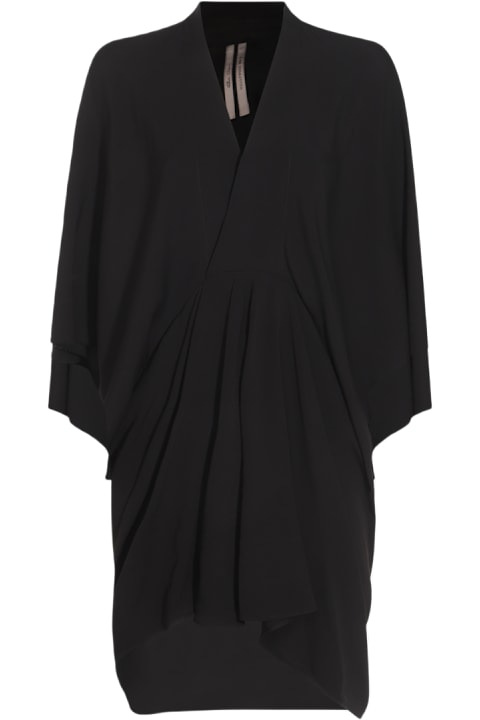 Homeware Rick Owens Black Viscose Dress