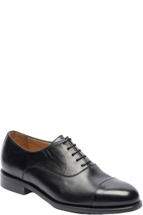 Berwick 1707 Loafers & Boat Shoes for Men Berwick 1707 Oxfords 4490 Chateaubriand Black Leather Sole