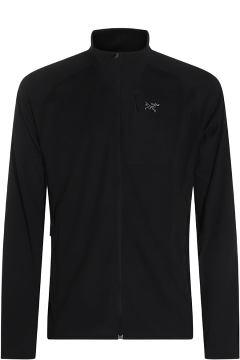 Arc'teryx Veilance for Men Arc'teryx Veilance Black Nylon Casual Jacket