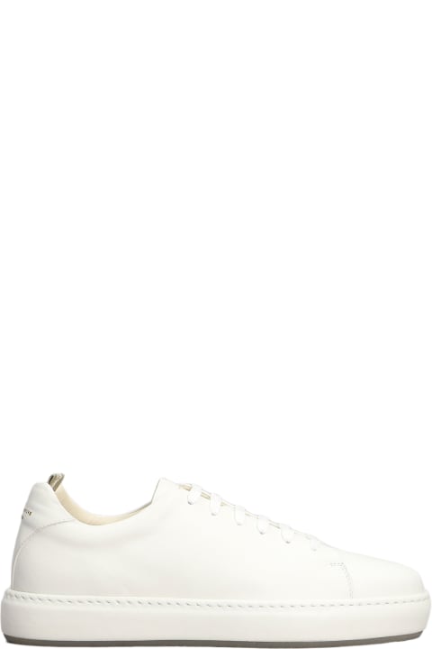 Officine Creative Shoes for Men Officine Creative Covered 001 Sneakers In White Leather