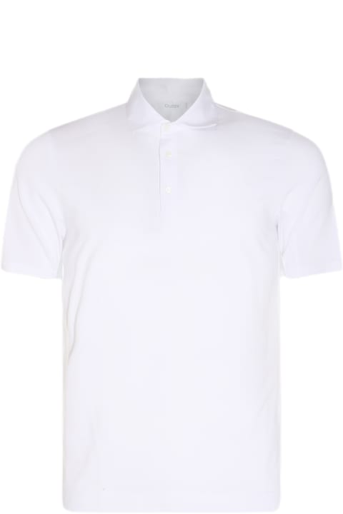 Cruciani Topwear for Men Cruciani White Cotton Polo Shirt