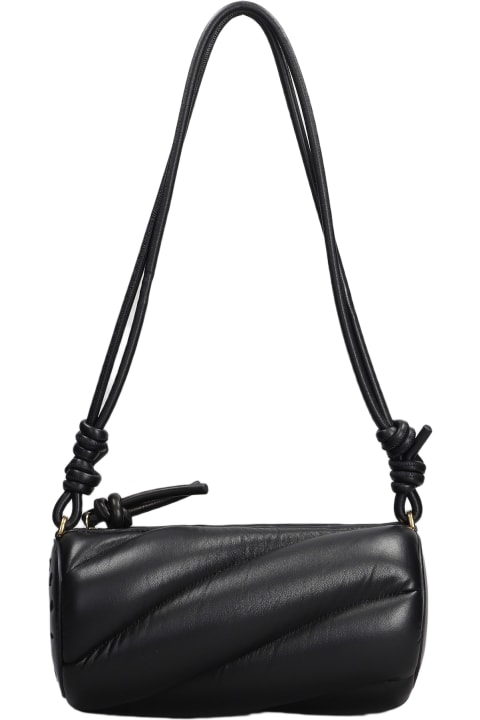 Fiorucci for Women Fiorucci Mella Bag Shoulder Bag In Black Leather