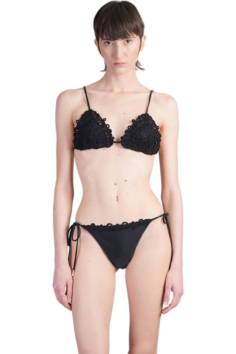 【送料&関税込】Cult Gaia Irina Beachwear In Black Polyamide Cult Gaia Irina Beachwear In Black Polyamide | italist