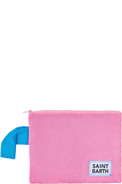 Homeware MC2 Saint Barth Pareasy Pink Crinkle Pochette
