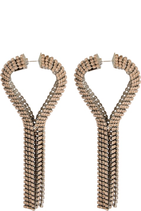 Paco Rabanne Jewelry for Women Paco Rabanne Rhinestone Drop Earrings