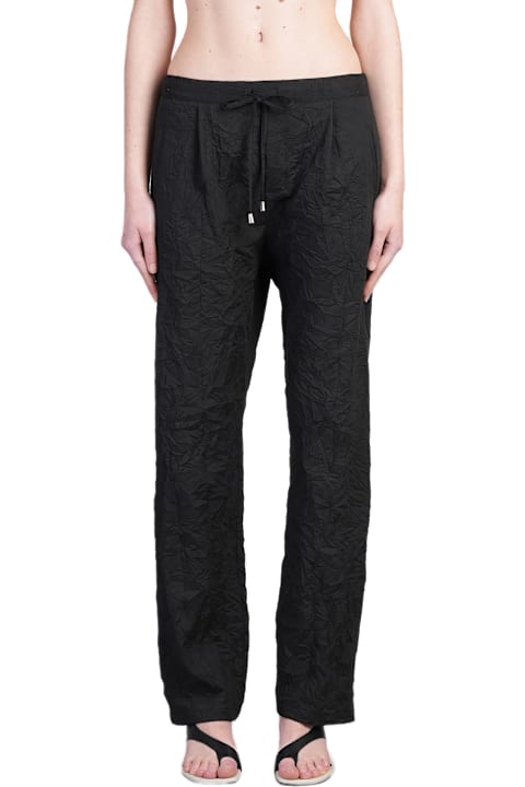 أدوات منزلية Holy Caftan Pablo Pants In Black Cotton
