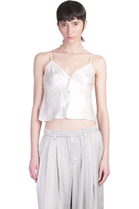Alexander Wang Clothing for Women Alexander Wang Topwear In Beige Silk
