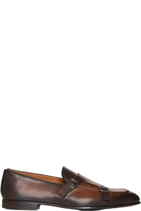 Doucal's Loafers & Boat Shoes for Men Doucal's Adler Leather Monk Straps