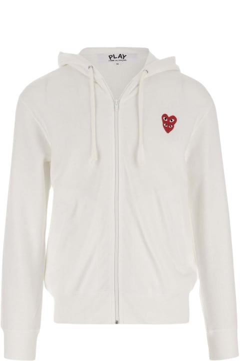 Sweaters for Women Comme des Garçons Cotton Hoodie With Logo