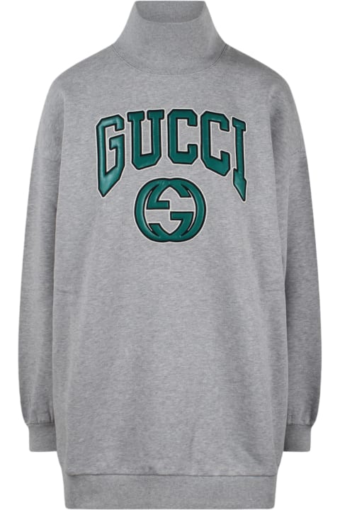 Gucci Sale for Women Gucci Embroidery Jersey Sweatshirt