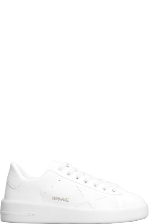 Sneakers for Women Golden Goose Pure Star Sneakers In White Leather