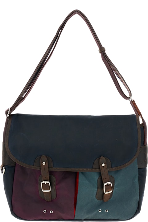 Barbour Ba X Paul Smith Wax Tarras Bag