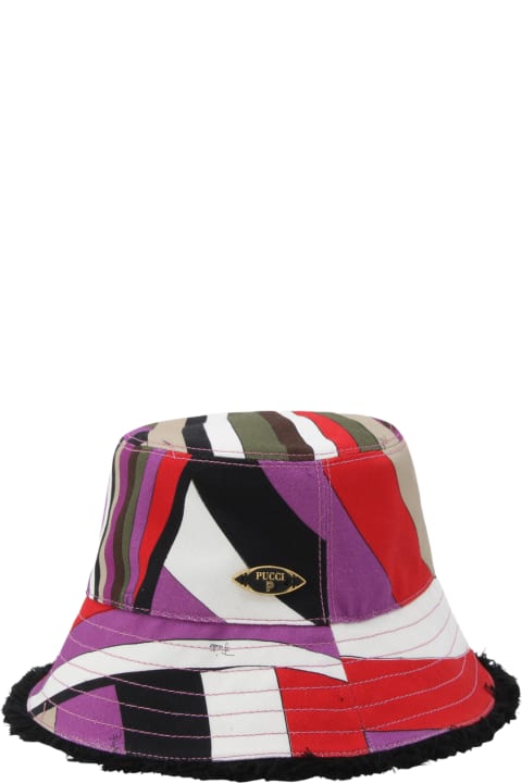 Pucci Hats for Women Pucci Multicolor Cotton Hat