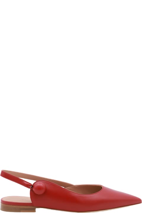 Malone Souliers Shoes for Women Malone Souliers Red Leather Flats