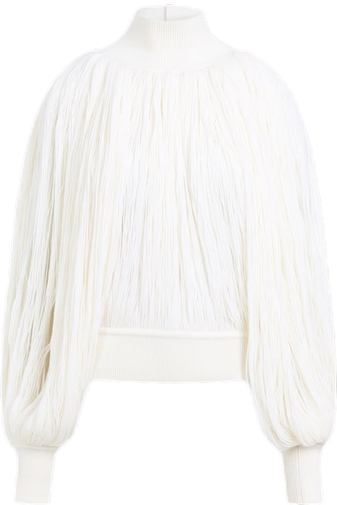 ウィメンズ Alaiaのニットウェア Alaia Alaïa Fringes Jumper