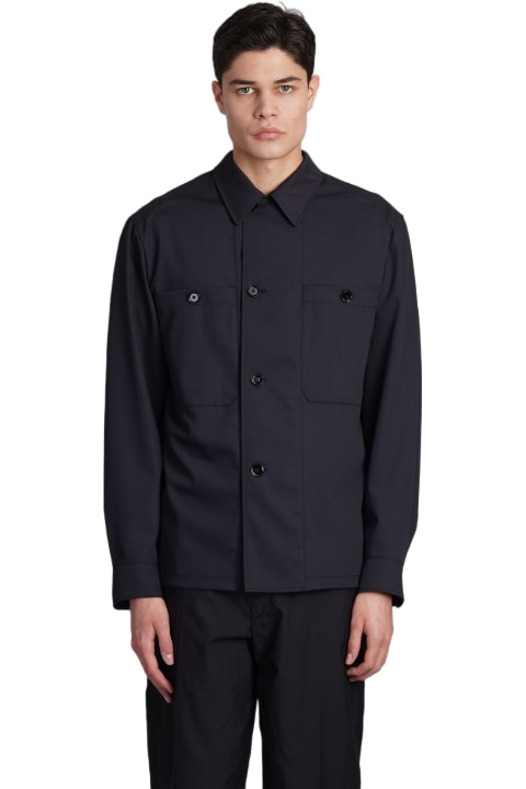Lemaire Coats & Jackets for Men Lemaire Lon Sleeved Buttoned Shirt Jacket