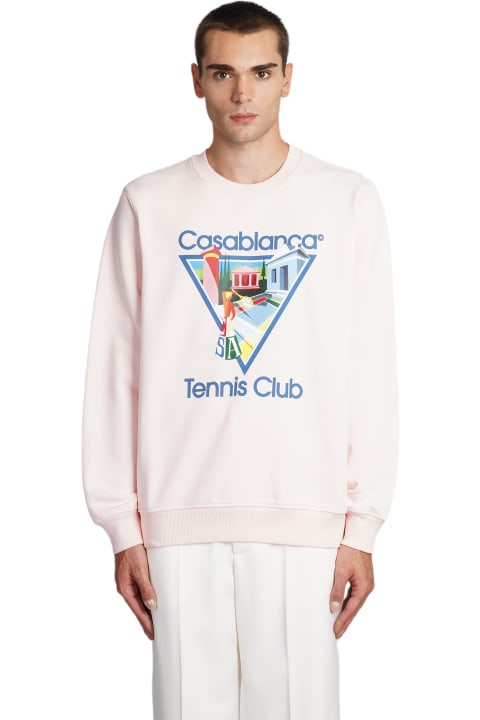 Casablanca for Men Casablanca Sweatshirt In Rose-pink Cotton