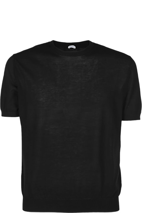 malo - シャツ　S   malo   綿100%  ｲﾀﾘｰ Malo Black Cotton T-shirt | italist
