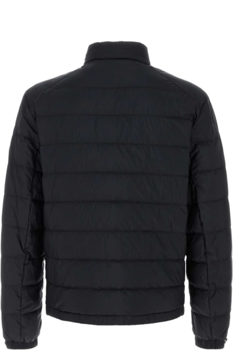 Moncler Coats & Jackets for Men Moncler Midnight Blue Nylon Selves Down Jacket