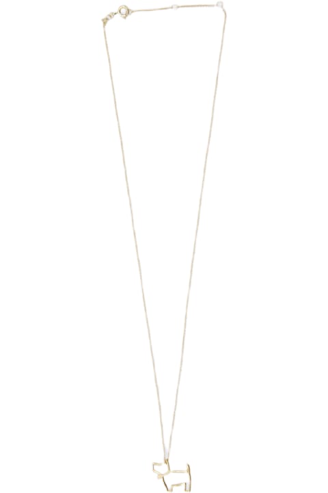 Jewelry for Women Aliita Gold-tone Brass Perrito Necklace