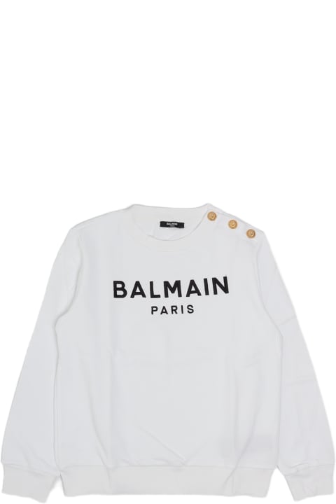 Balmain for Girls Balmain Crewneck Sweatshirt