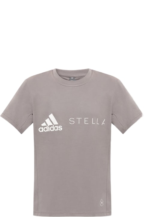 ウィメンズ新着アイテム Adidas by Stella McCartney T-shirt With Logo