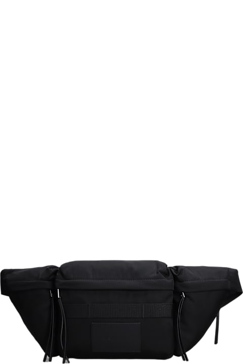 Jil Sander for Men Jil Sander Waist Bag In Black Polyamide