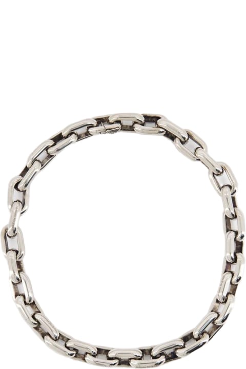 Alexander McQueen Necklaces for Women Alexander McQueen Logo Engraved Peak Cchunky-chain Necklace