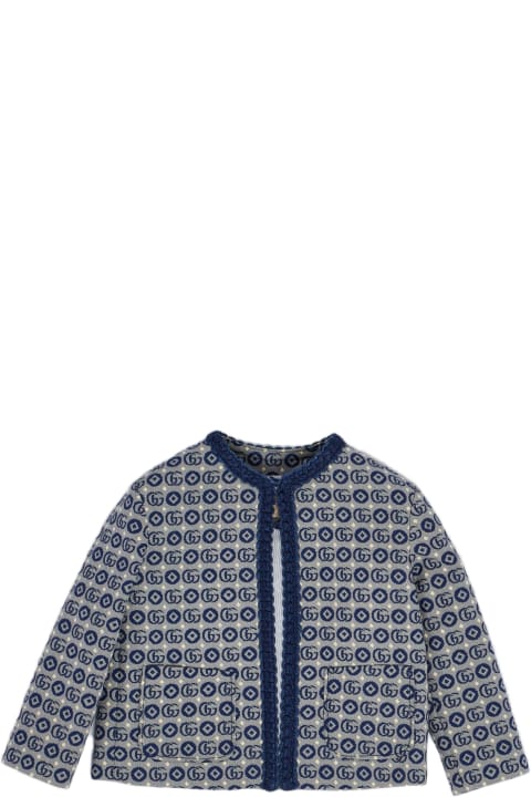 Gucci Coats & Jackets for Baby Girls Gucci Jacket Gg Dots Jacket