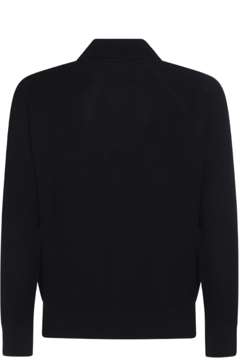 Piacenza Cashmere Coats & Jackets for Men Piacenza Cashmere Blue Navy Cotton Casual Jacket
