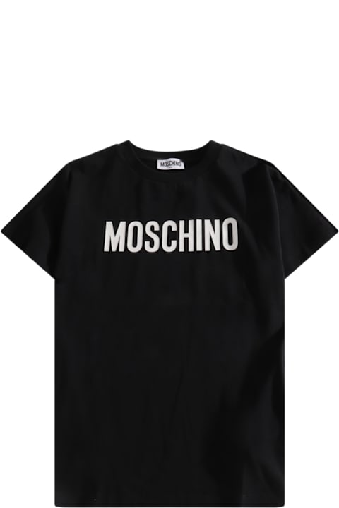 Moschino Jumpsuits for Boys Moschino Black And White Cotton Blend Dress