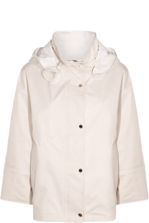 Moorer Coats & Jackets for Women Moorer White Down Jacket