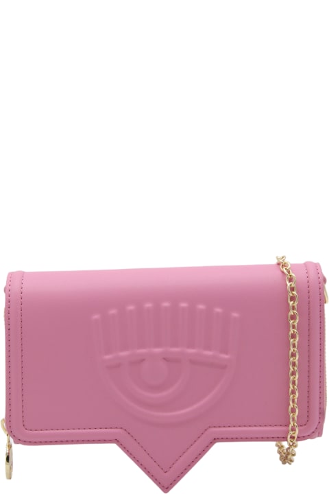 Shoulder Bags for Women Chiara Ferragni Pink Crossbody Bag