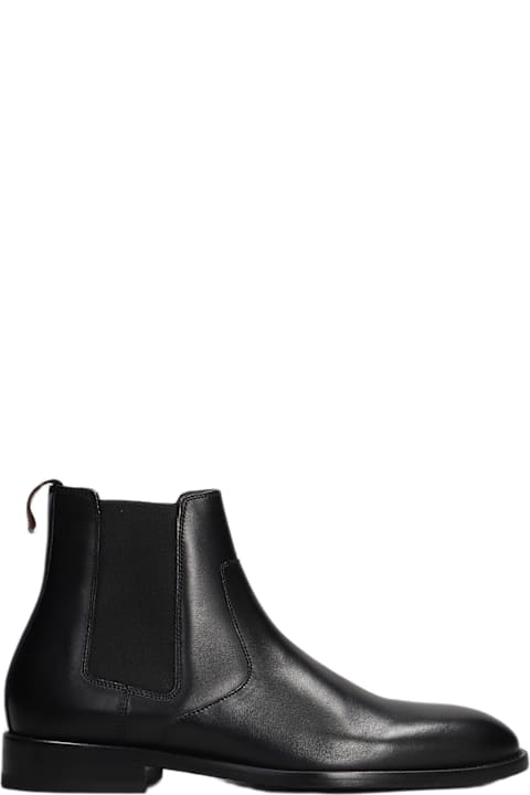 Paul Smith for Men Paul Smith Lawson Ankle Boots In Black Leather