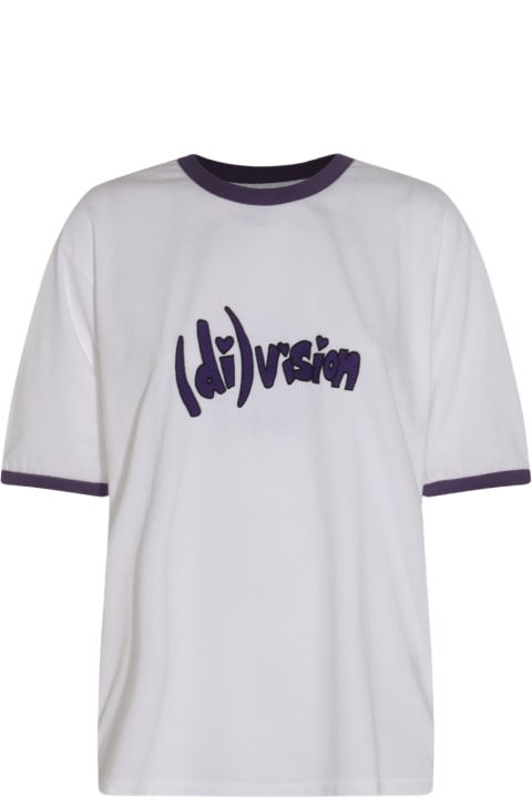 (di)vision Men (di)vision White Cotton T-shirt