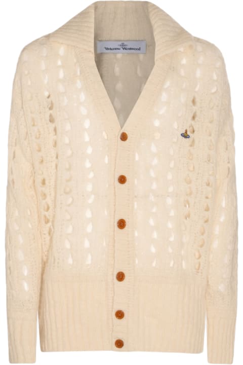 Vivienne Westwood for Men Vivienne Westwood White Wool Knitwear