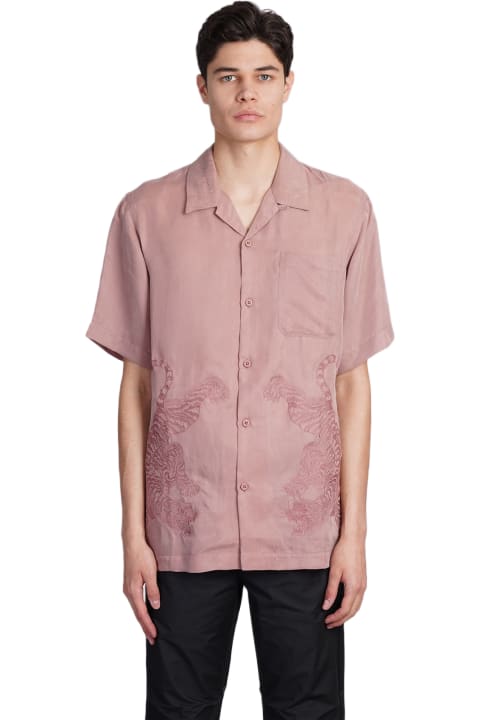 Maharishi Shirts for Men Maharishi Shirt In Rose-pink Polyamide Polyester
