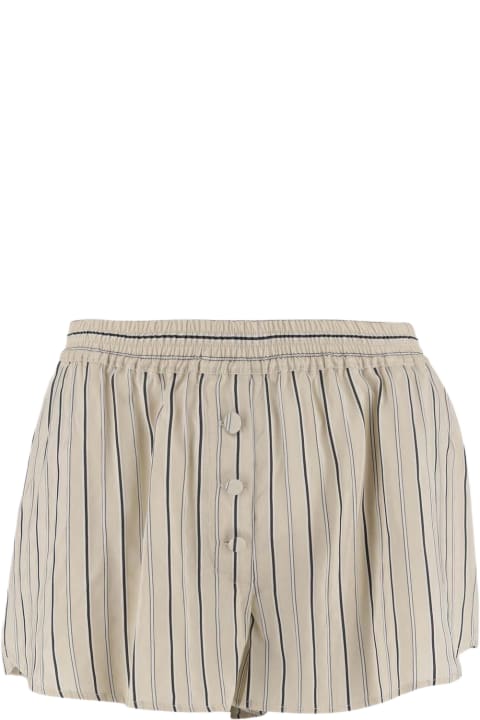 Stella McCartney Pants & Shorts for Women Stella McCartney Silk Blend Shorts