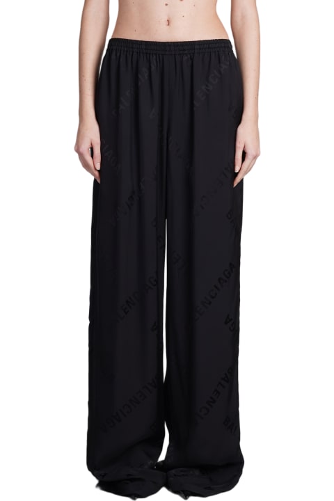 Balenciaga Pants & Shorts for Women Balenciaga Bal Diagonal Allover Fluid Tracksuit Pants