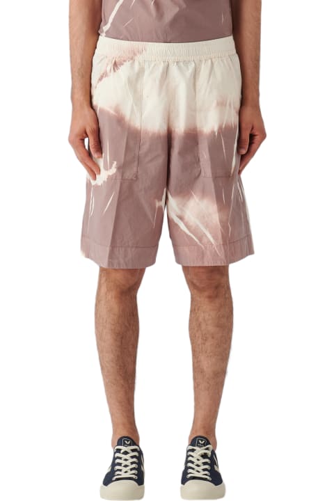 Stone Island Clothing for Men Stone Island Bermuda Loose Wide Leg Shorts