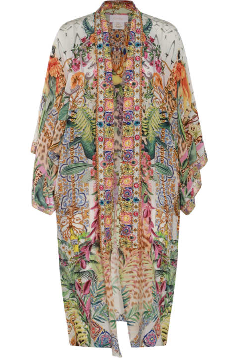 Camilla Clothing for Women Camilla Multicolor Silk Maxi Dress