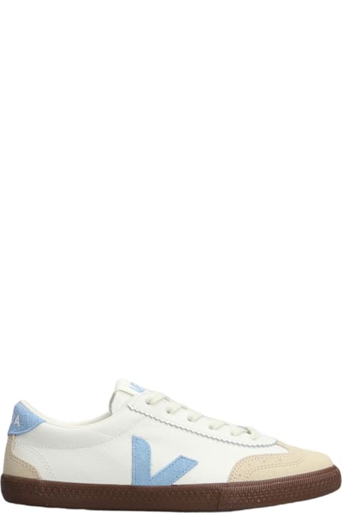 Veja Sneakers for Women Veja Volley O.t Sneakers In White Leather