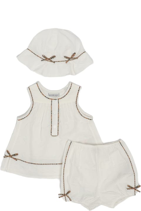 Burberry Bodysuits & Sets for Baby Girls Burberry Carianne Set Jump Suit