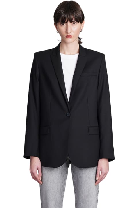 IRO Coats & Jackets for Women IRO Allan Blazer In Black Wool