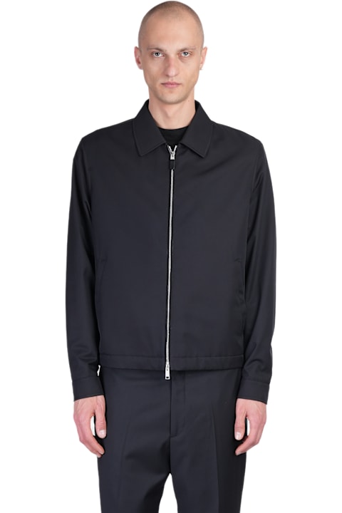 Zegna Coats & Jackets for Men Zegna Casual Jacket In Black Polyester