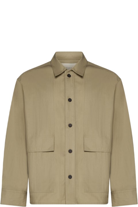 Studio Nicholson Coats & Jackets for Men Studio Nicholson Spirit Cotton-blend Jacket