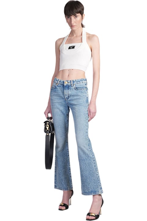 Balmain Jeans for Women Balmain Jeans In Blue Cotton